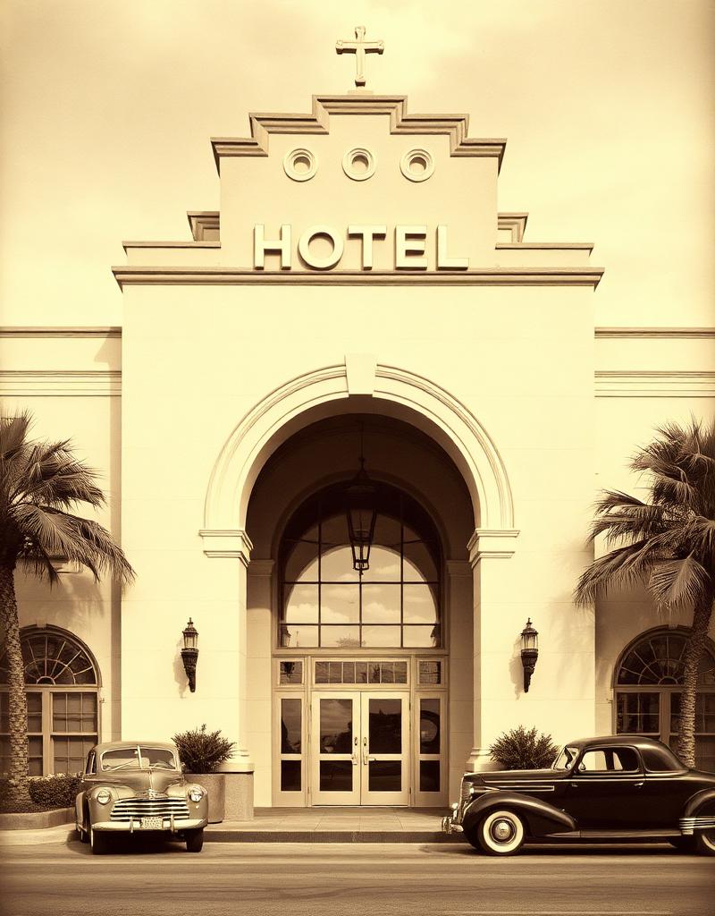 Archival photograph of the historic Stuart, Florida property
